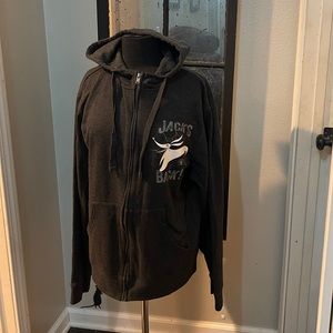 Disney nightmare before Christmas zip up with hood size (L) (3L)